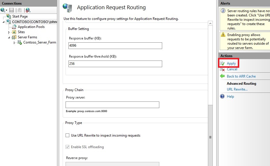 Creating A Forward Proxy Using Application Request Routing The Official Microsoft IIS Site